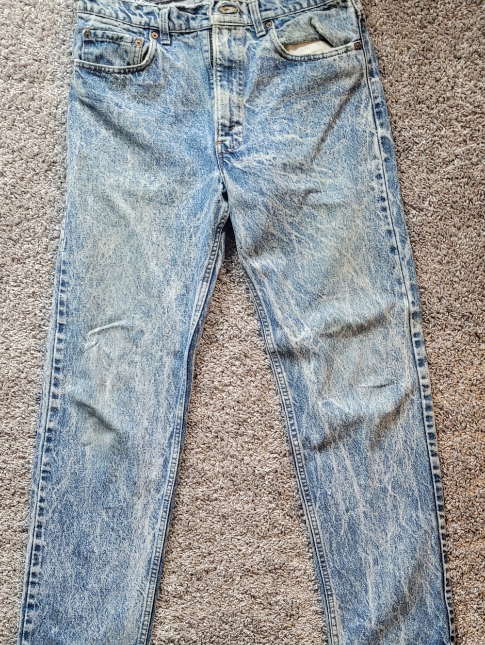 Vintage Levis, Mens Acid Wash Style 505-0209 W34 L32